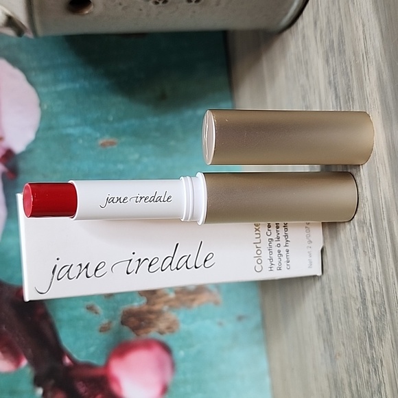 Jane Iredale Colorluxe Hydrating Cream Lipstick Candy Apple NIB! - Picture 1 of 5